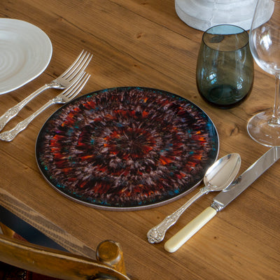 Feathered Table Mats & Platters