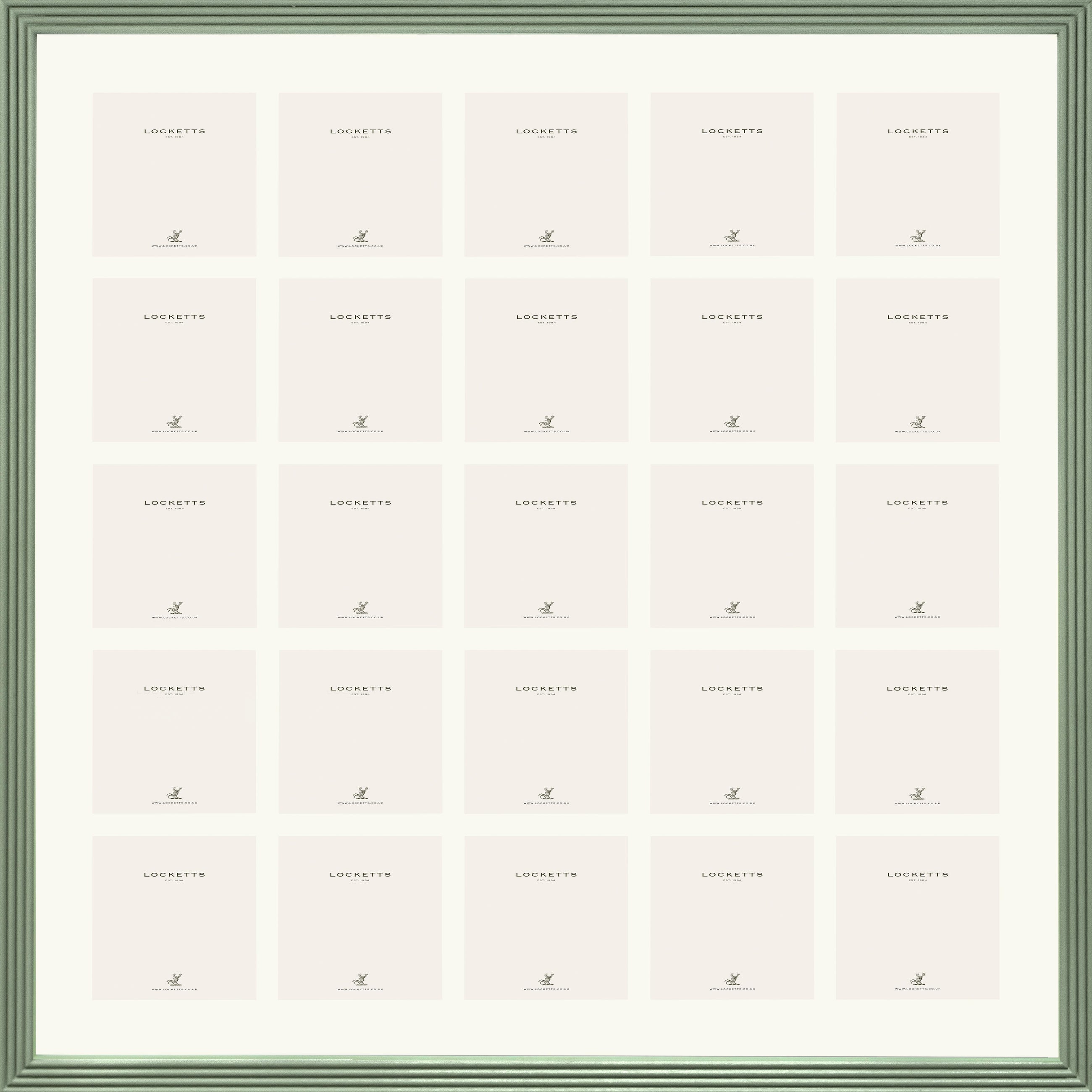 Farrow & Ball Painted 25 Multi Aperture Fluted Frame