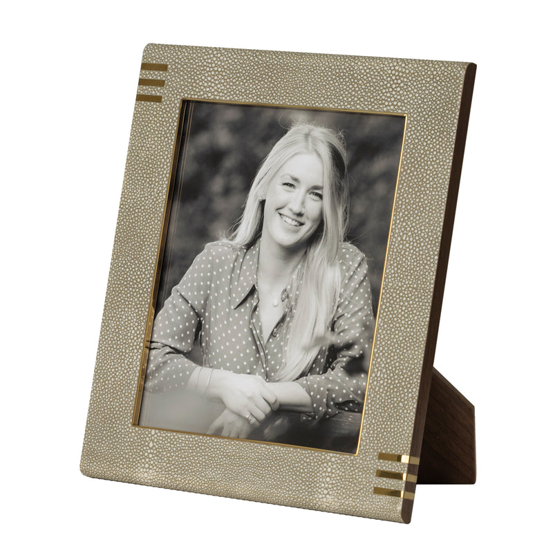 Forwood - Christie Photo Frames in Barley Shagreen
