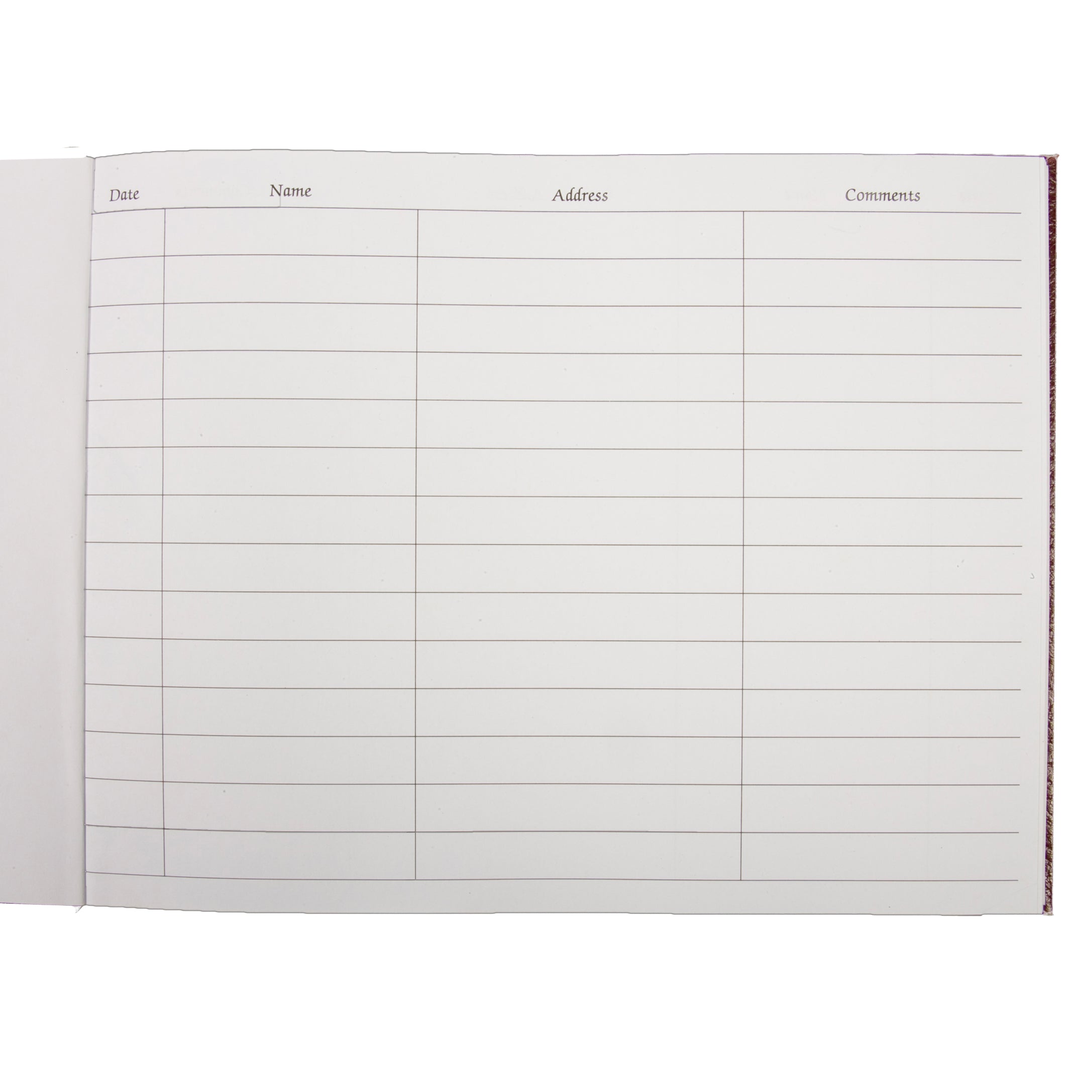 Hungerford Visitors Book