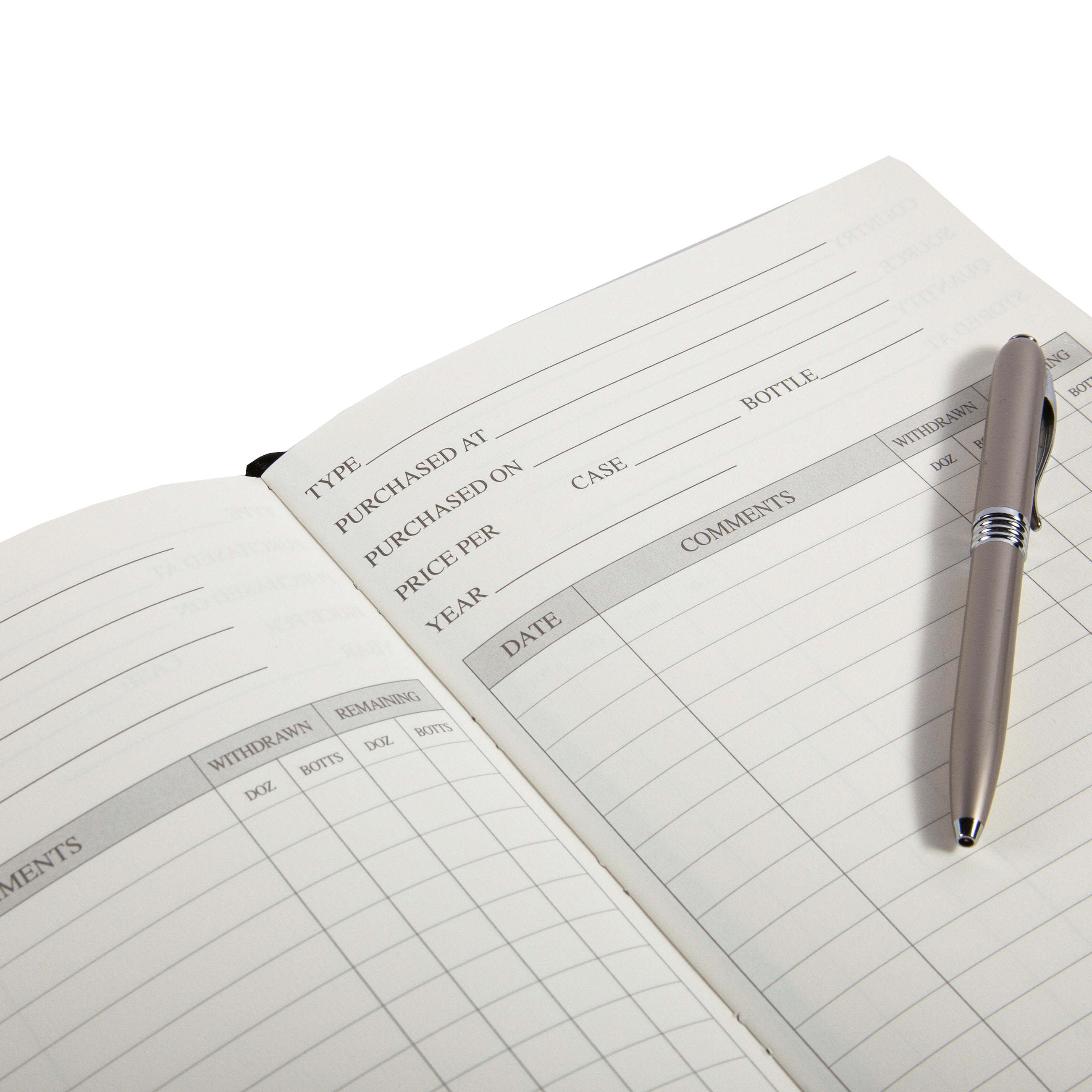 Locketts Leather Wine Cellar Book