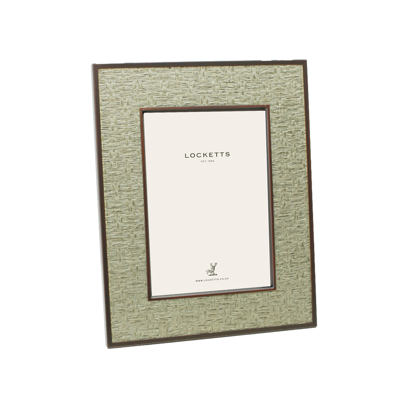 Moss Green Rattan Frame