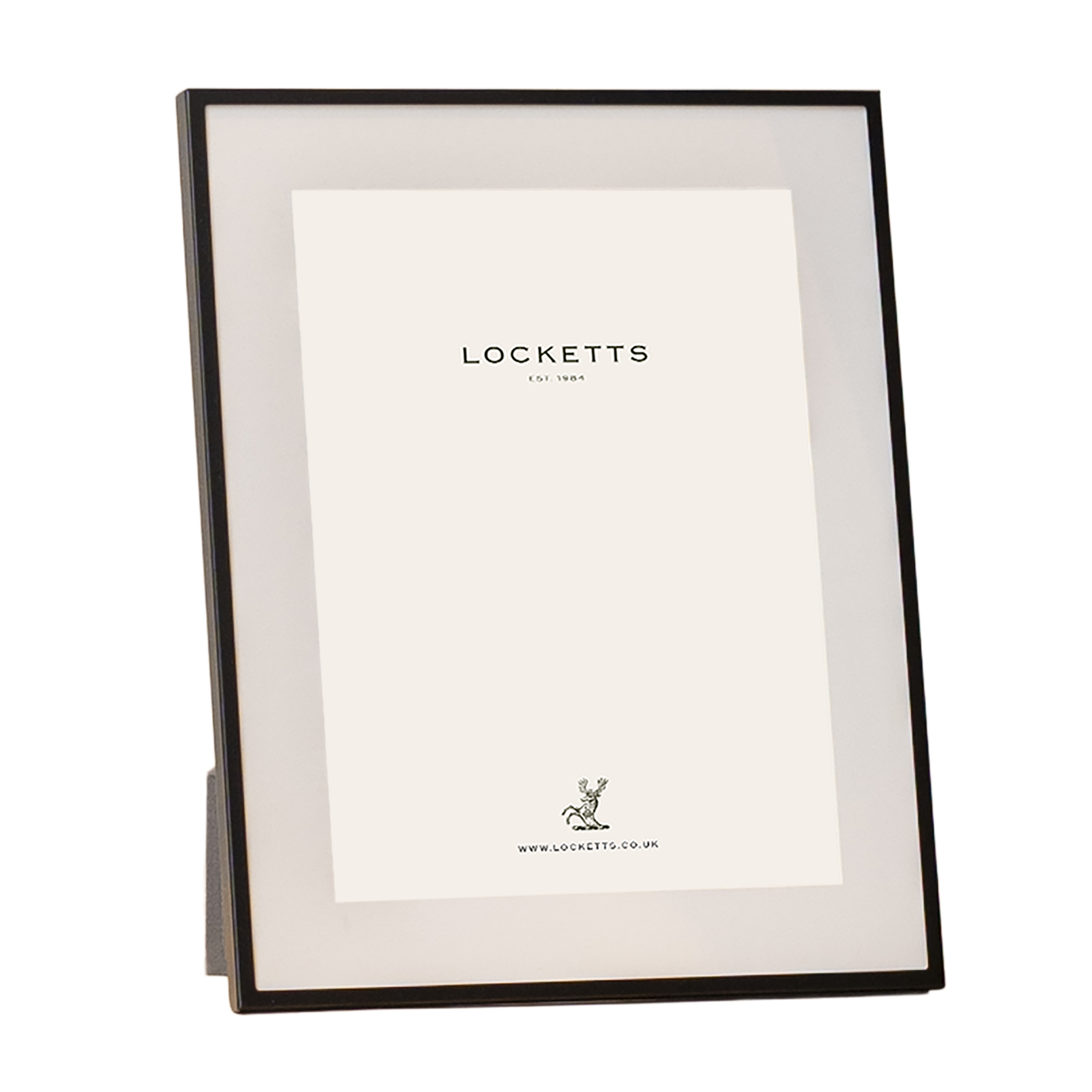 Black Thin Mounted Photo Frame