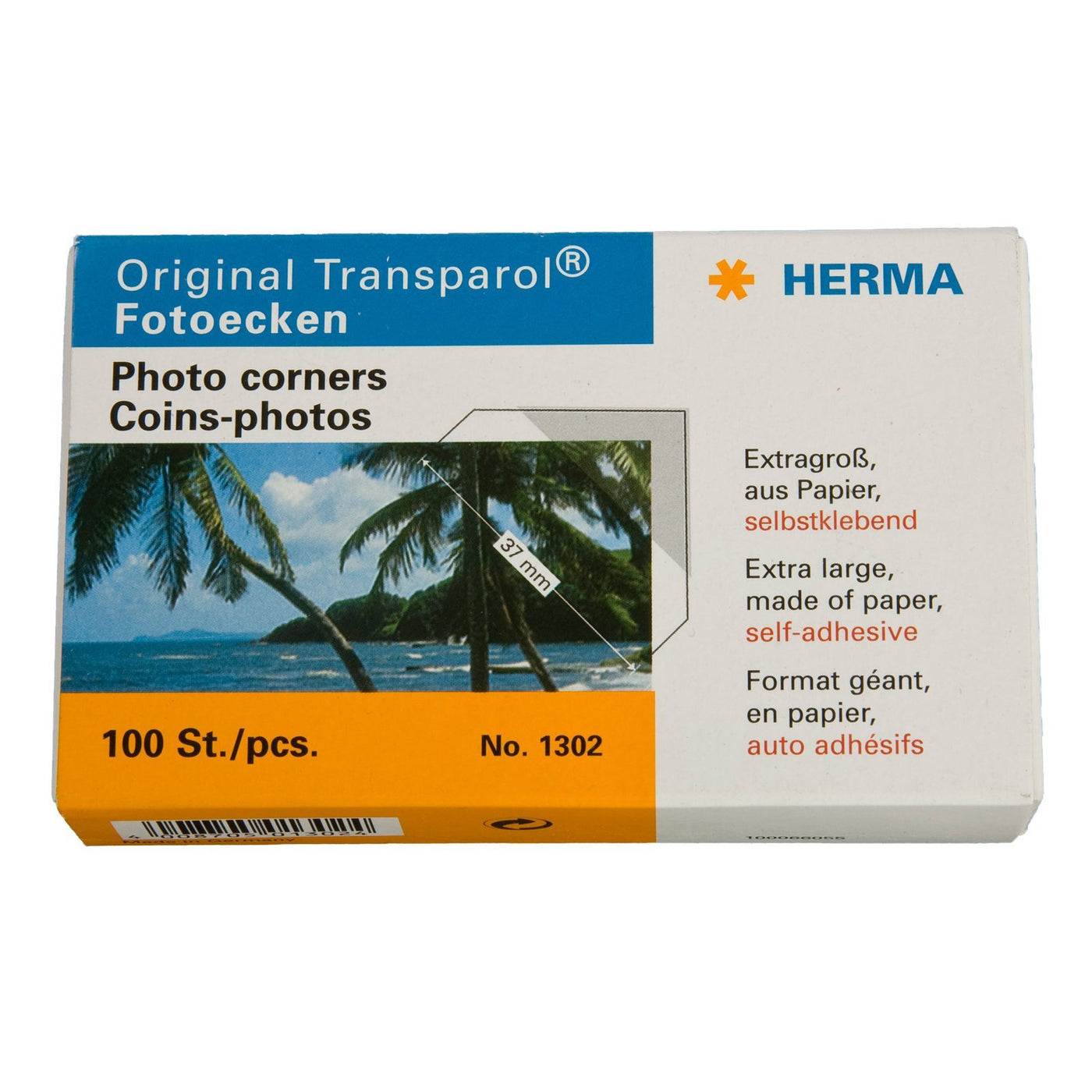 Herma Large Transparent Photo Corners