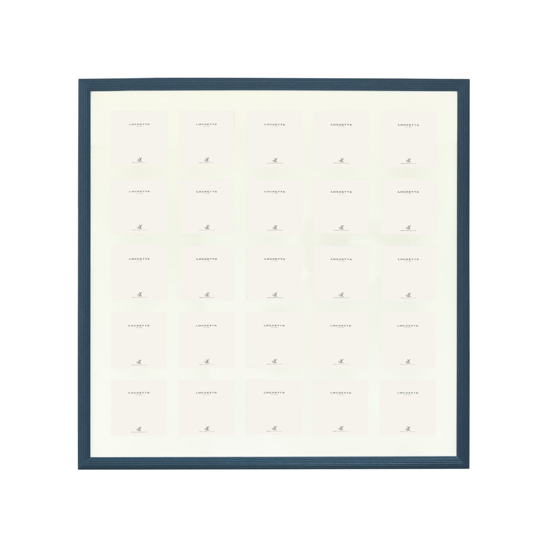 Farrow & Ball Painted 25 Multi Aperture Ribbed Frame
