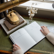 Locketts Leather Sailing Log book