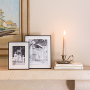 Black Thin Mounted Photo Frame