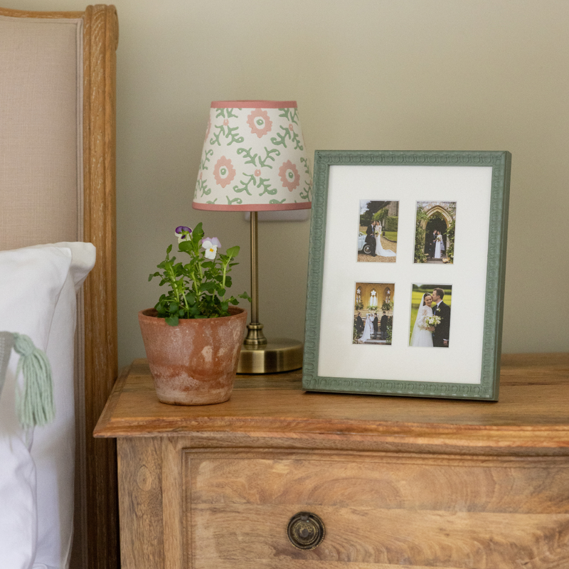 Farrow & Ball Painted Multi Aperture Wavy Frame