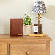 Moroccan Leather Triple Travel Photo Frame