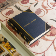 Traditional Small Portrait Photo Album Blue