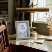 Sterling Silver Cross Stitch Photo Frame