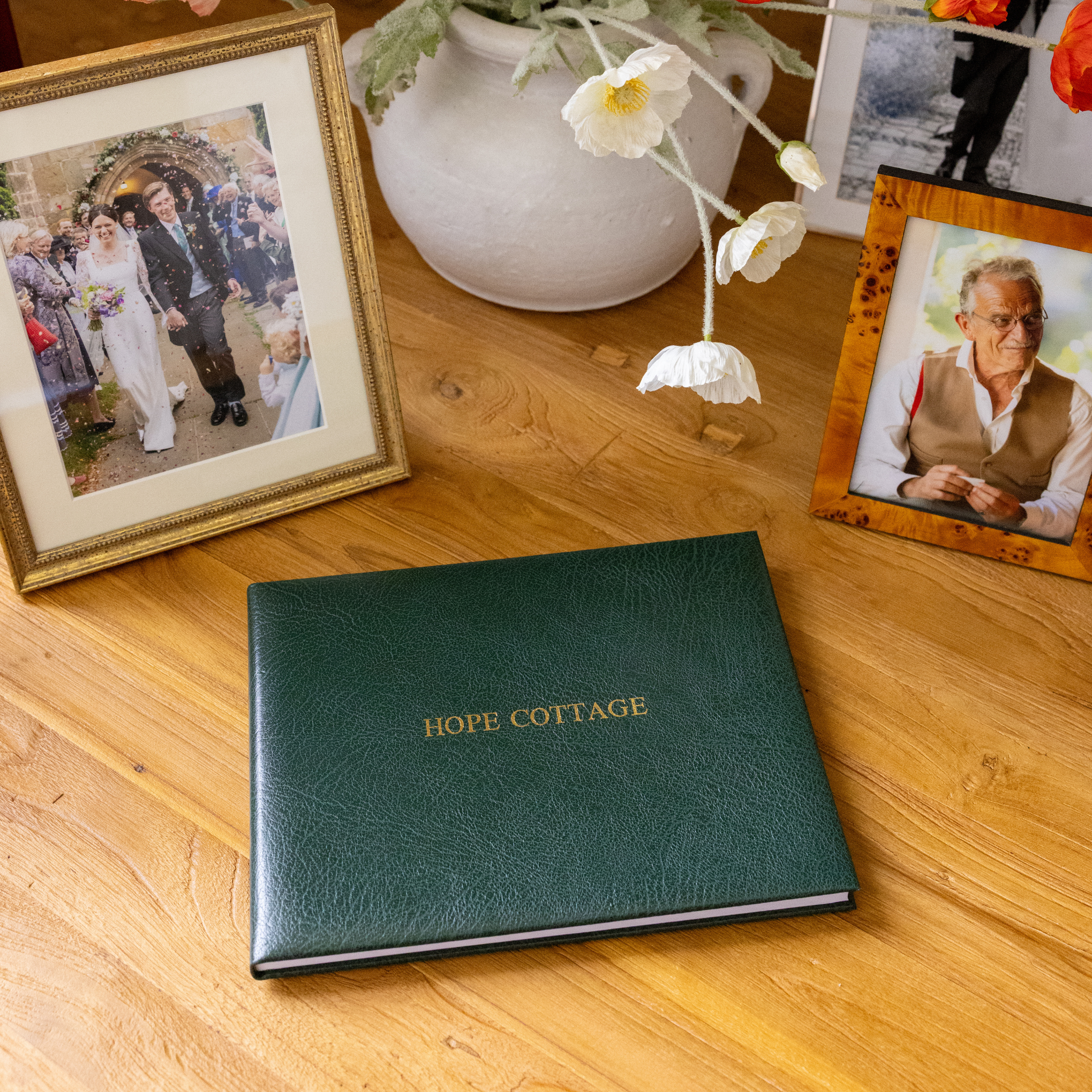 Moroccan Leather Visitors Book