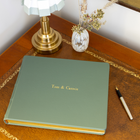 Luxury Leather Visitors Book 160 Leaves