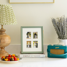 Farrow & Ball Painted Multi Aperture Wavy Frame