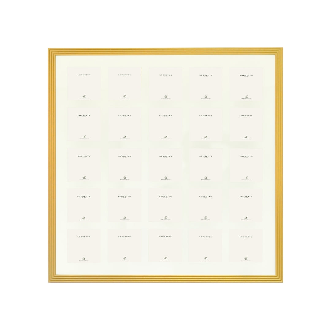 Farrow & Ball Painted 25 Multi Aperture Fluted Frame