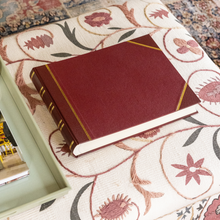 Traditional Large Landscape Photo Album Burgundy