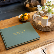 Luxury Leather Presentation Photo Album Pistachio