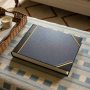 Traditional Large Landscape Photo Album Blue