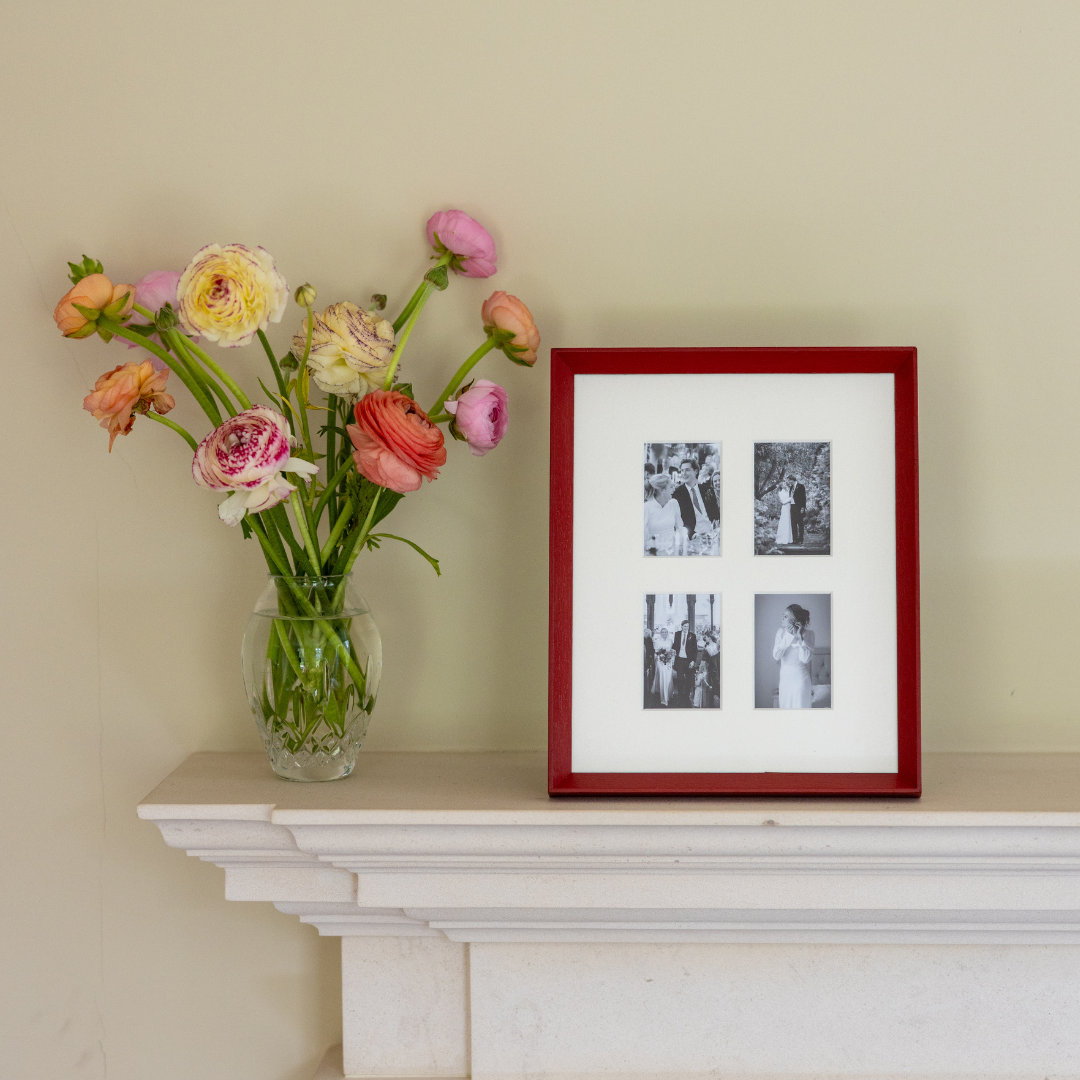 Farrow & Ball Painted Multi Aperture Bevelled Frame