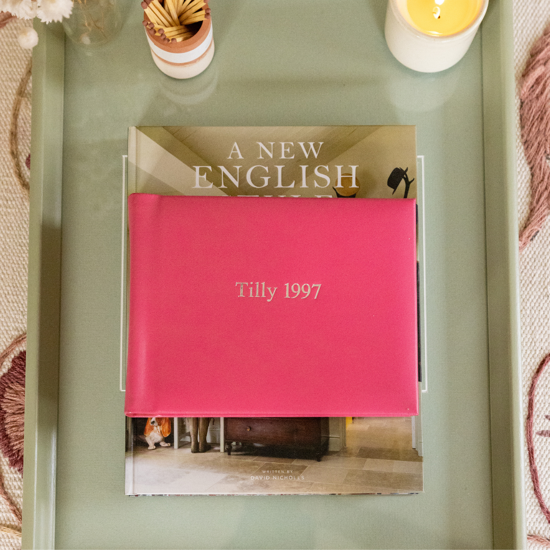 Small Leather Photo Album