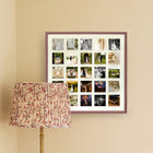 Farrow & Ball Painted 25 Multi Aperture Ribbed Frame