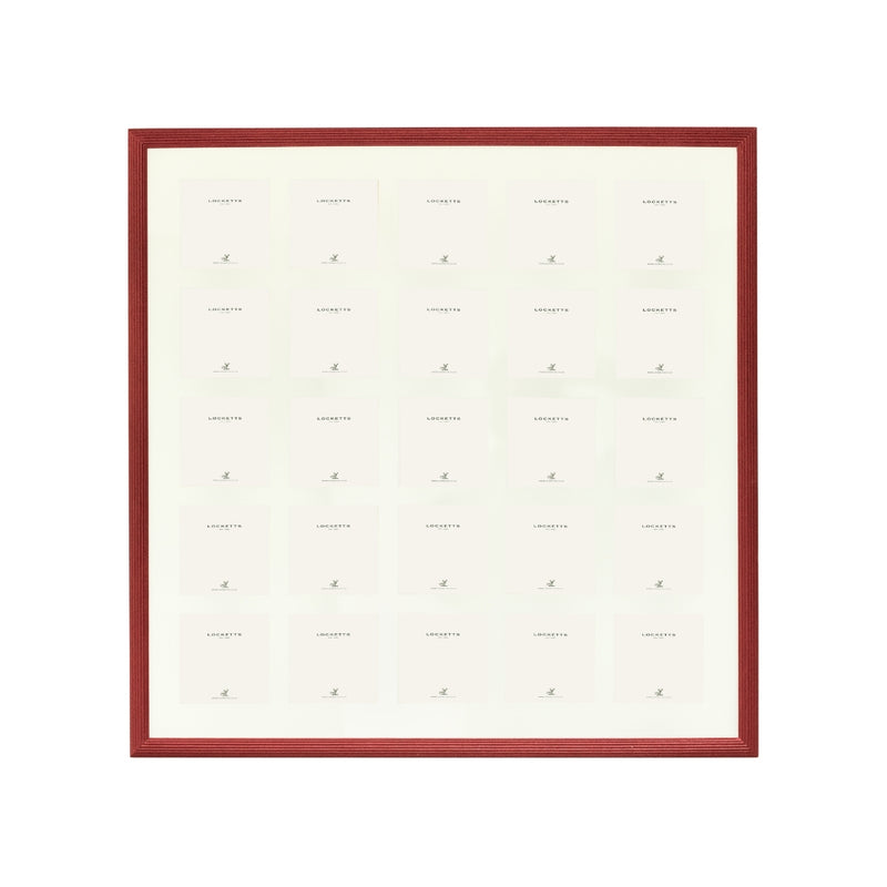 Farrow & Ball Painted 25 Multi Aperture Ribbed Frame