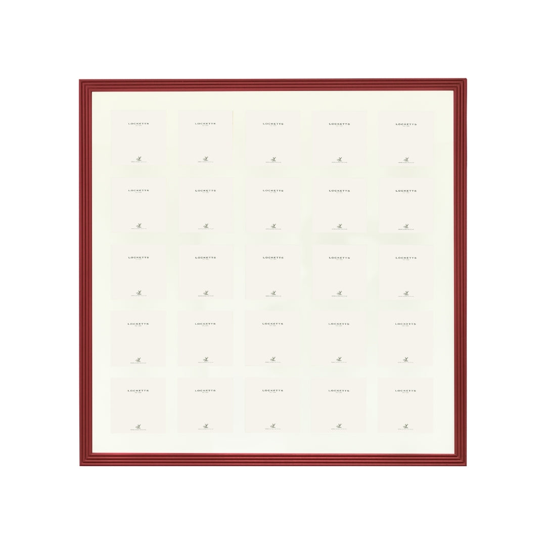 Farrow & Ball Painted 25 Multi Aperture Fluted Frame
