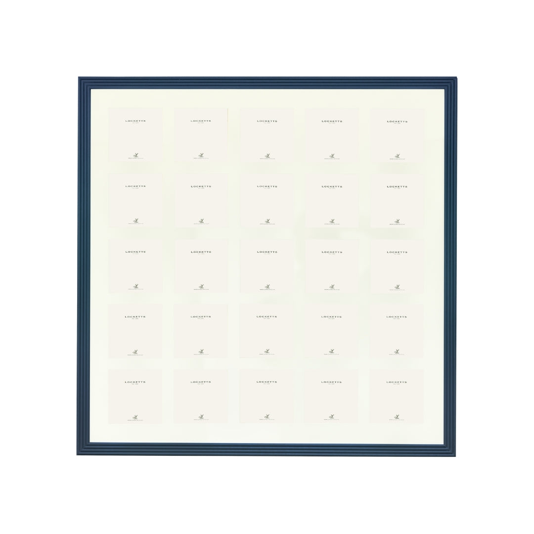 Farrow & Ball Painted 25 Multi Aperture Fluted Frame