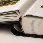 Traditional Large Landscape Photo Album Burgundy