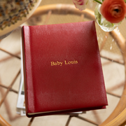 Hungerford Small Portrait Photo Album Red