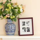 Farrow & Ball Painted Multi Aperture Textured Frame