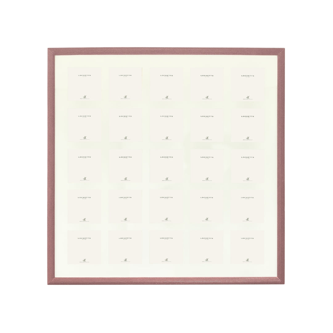 Farrow & Ball Painted 25 Multi Aperture Ribbed Frame