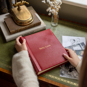 Hungerford Small Portrait Photo Album Red
