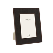 Anthracite Faux Shagreen Bronze Photo Frame