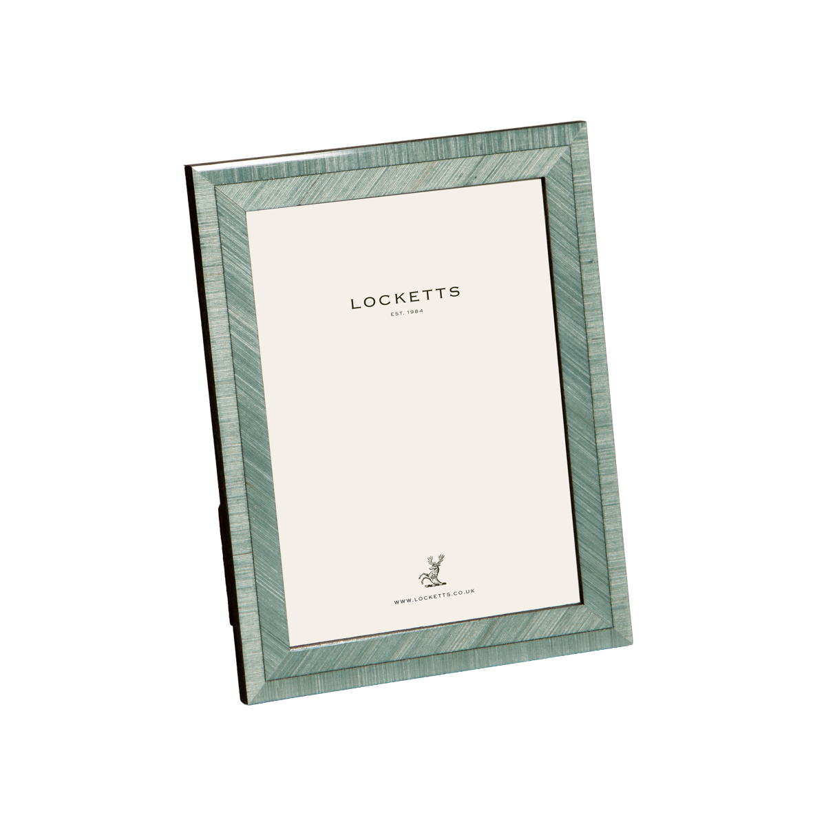 Aqua Lacquered Photo Frame