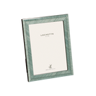 Aqua Lacquered Photo Frame