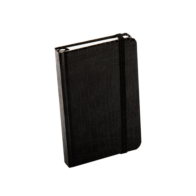 Locketts A6 Pocket Notebook / Wedding Notebook Faux Black Croc