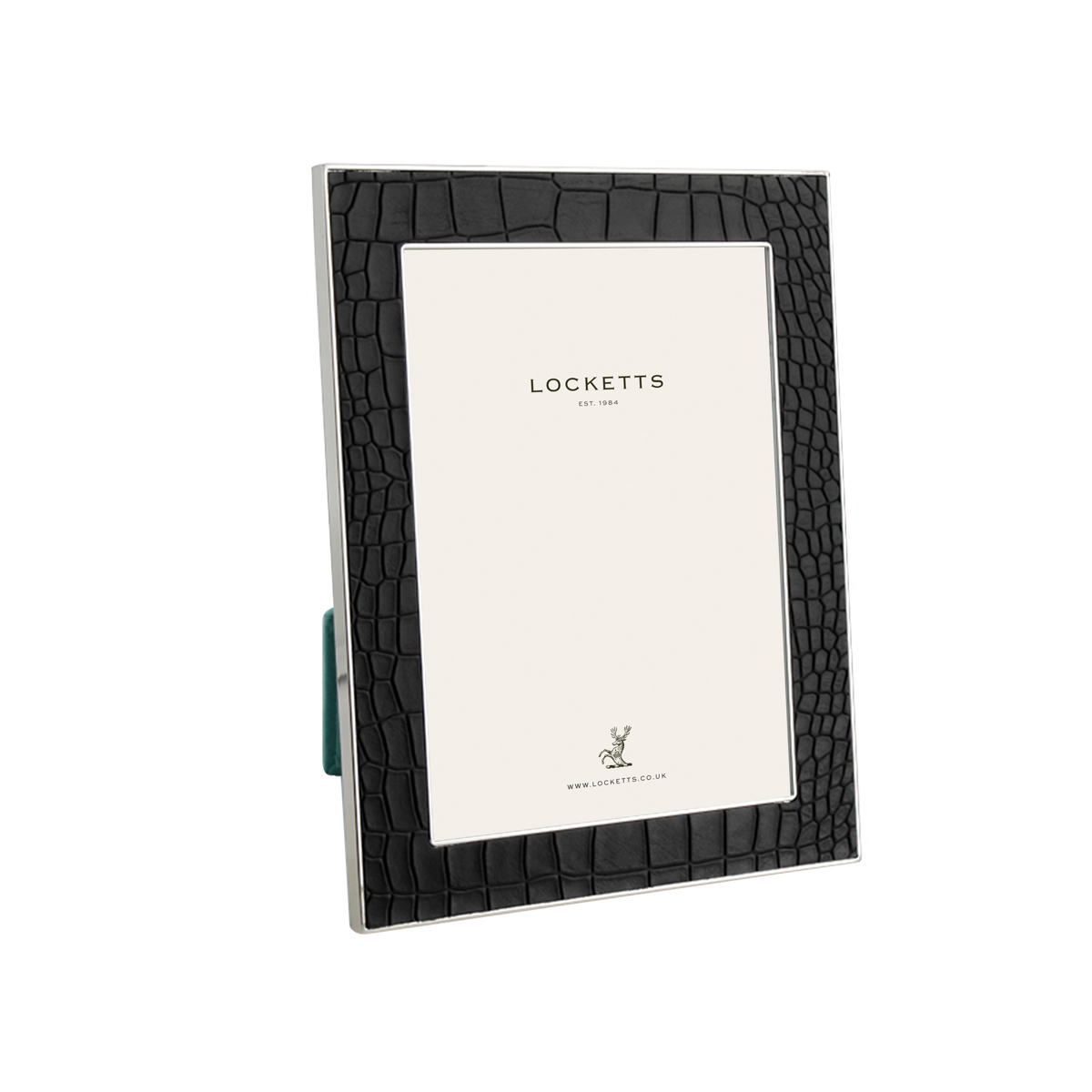Black Crocodile Photo Frame