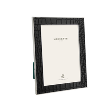 Black Crocodile Photo Frame