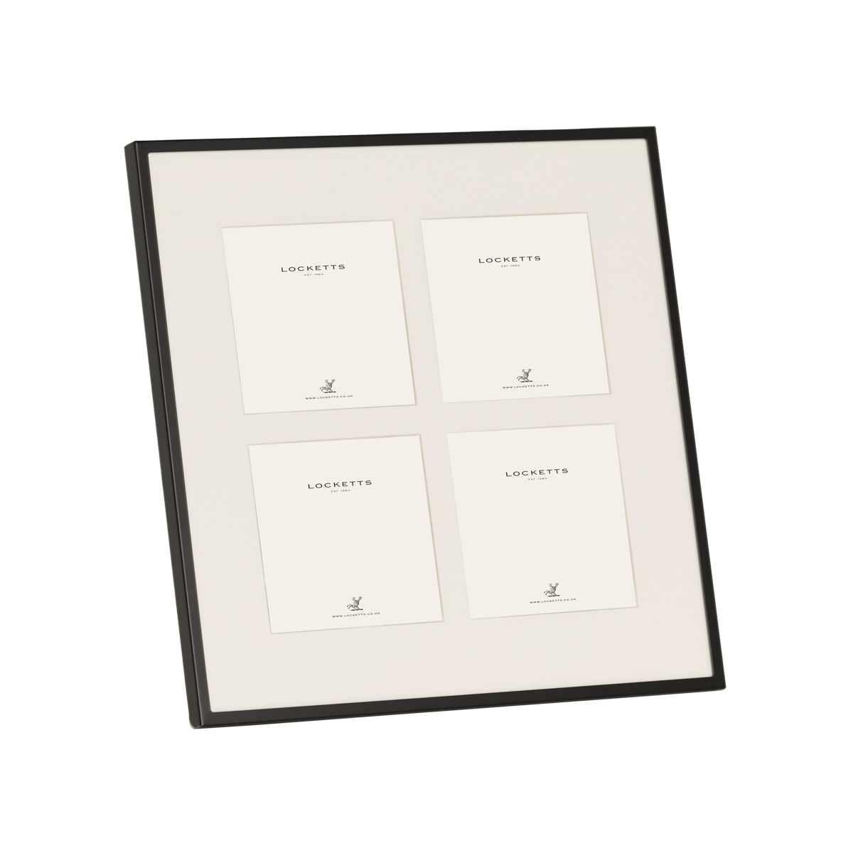 Locketts Black Thin Mounted Collage Photo Frame