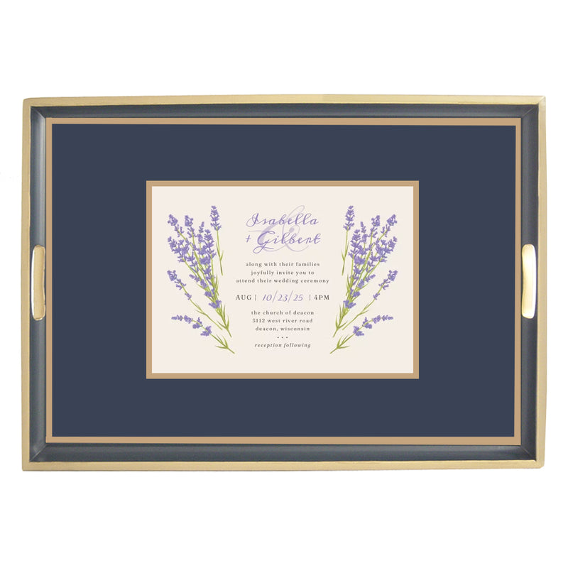 Small Wedding Invitation Tray