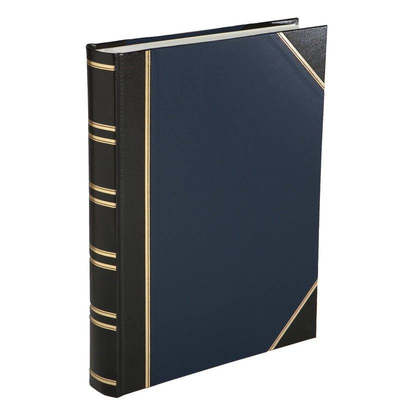 Traditional Large Portrait Photo Album Blue