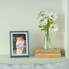 Blue Pearl Inlay Photo Frame