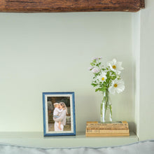 Blue Pearl Inlay Photo Frame