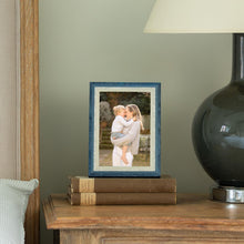 Blue Pearl Inlay Photo Frame