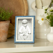 Blue Pearl Inlay Photo Frame