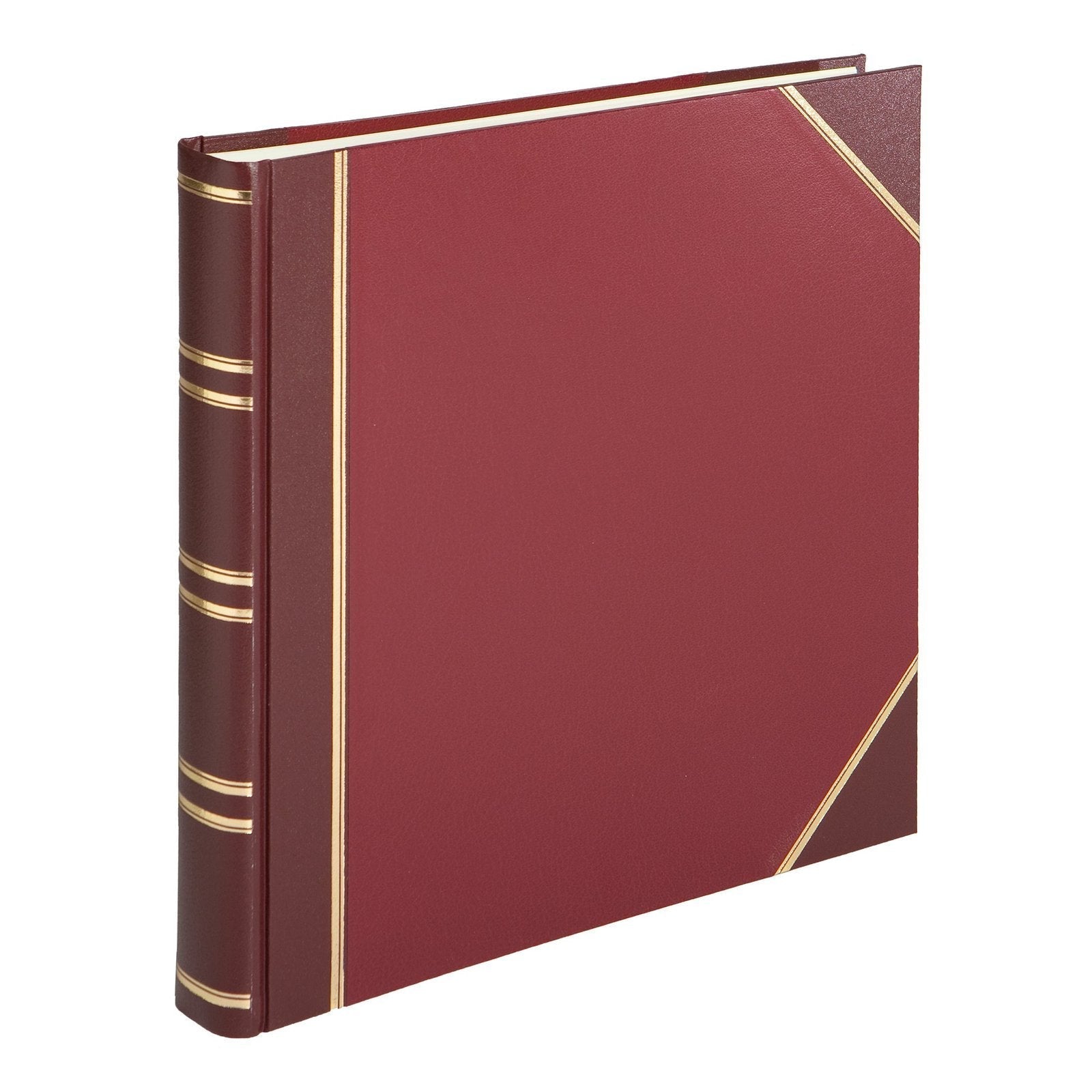 Traditional Large Square Album Burgundy