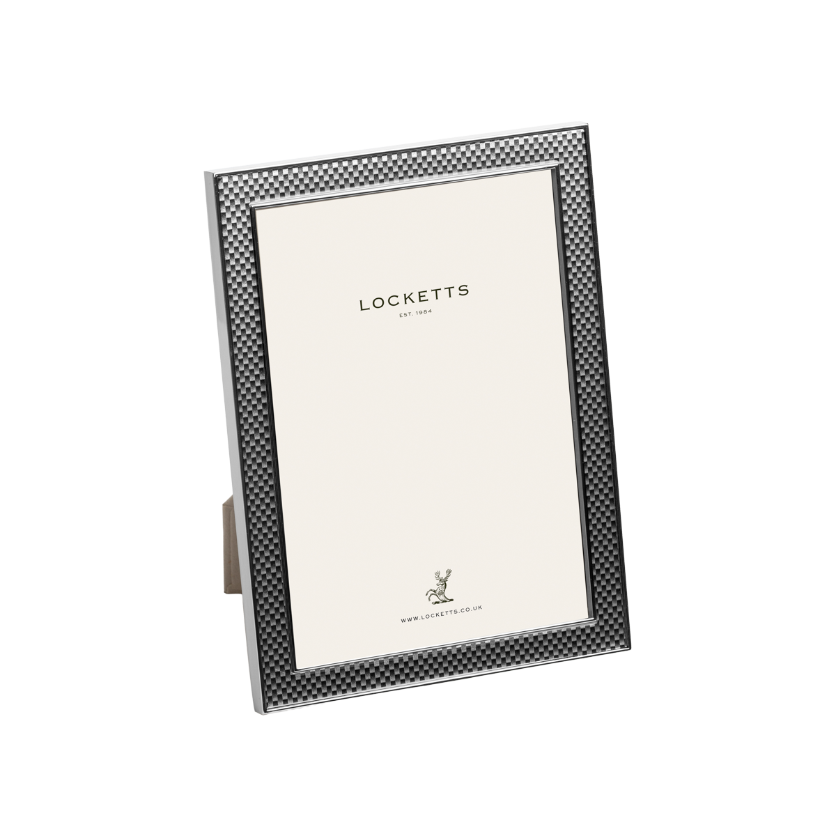 Carbon Fibre Thin Contemporary Enamel Photo Frame