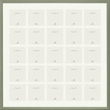 Farrow & Ball Painted 25 Multi Aperture Ribbed Frame