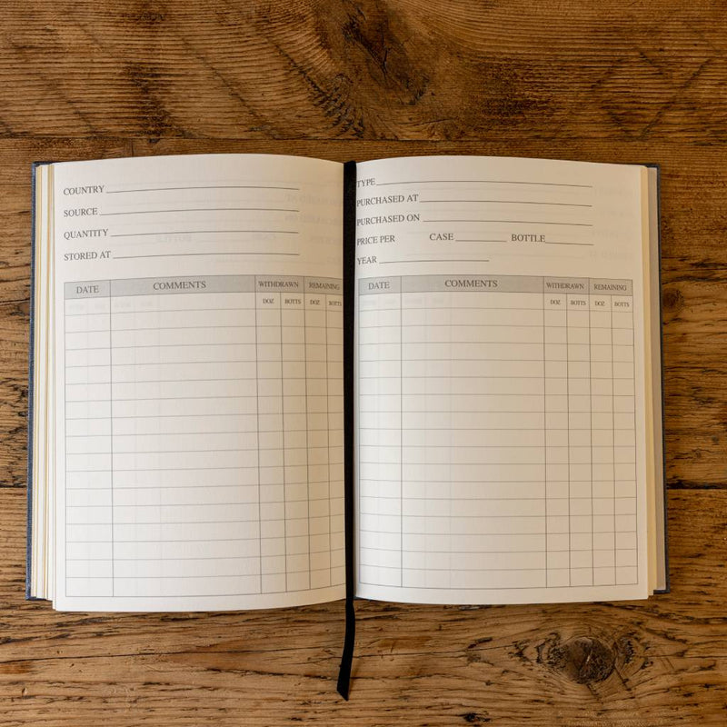 Locketts Leather Wine Cellar Book